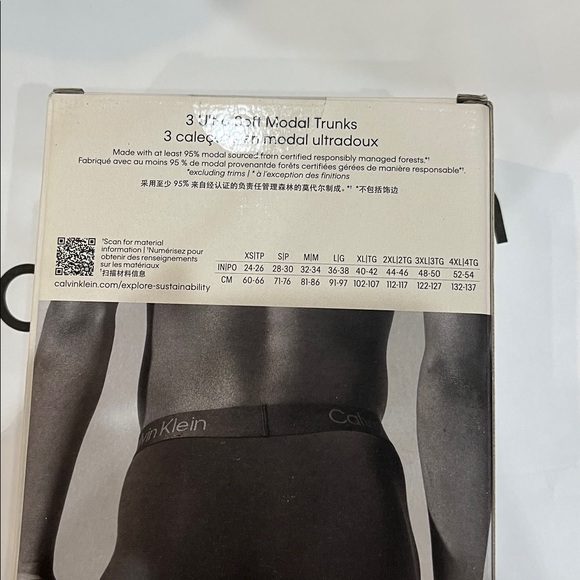 Calvin Klein icon cotton strech Men Microfiber Stretch trunk 3 pack dark - Picture 7 of 8